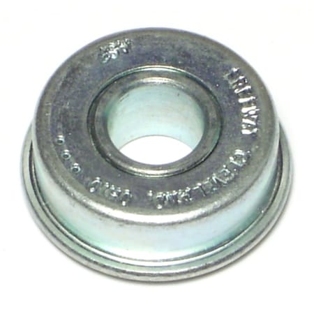 Midwest Fastener 7/16" x 1-1/8" Zinc Plated Steel Flange Bearings 3PK 66622